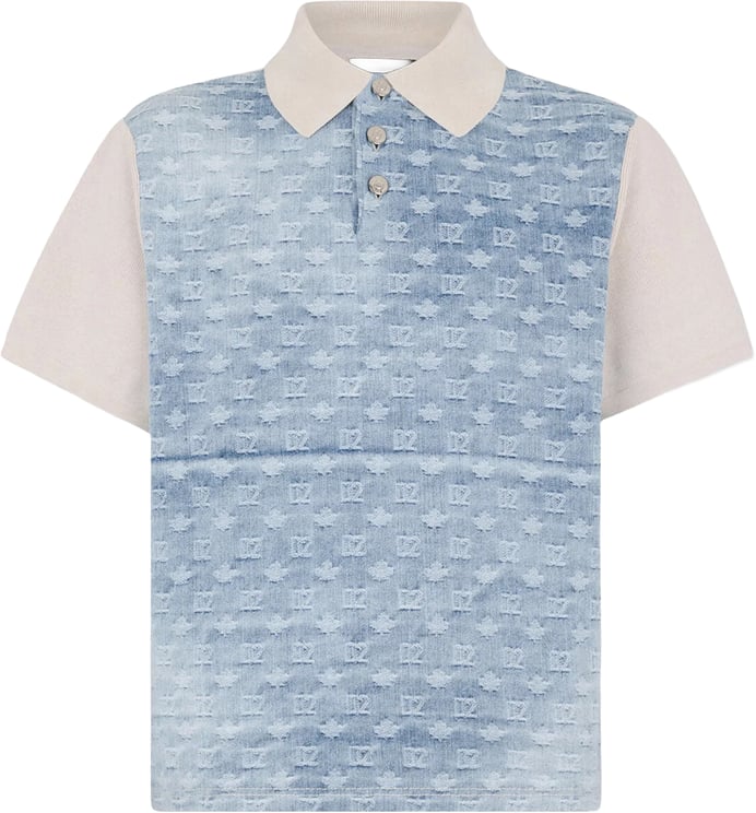 Dsquared2 Monogram Knit Polo