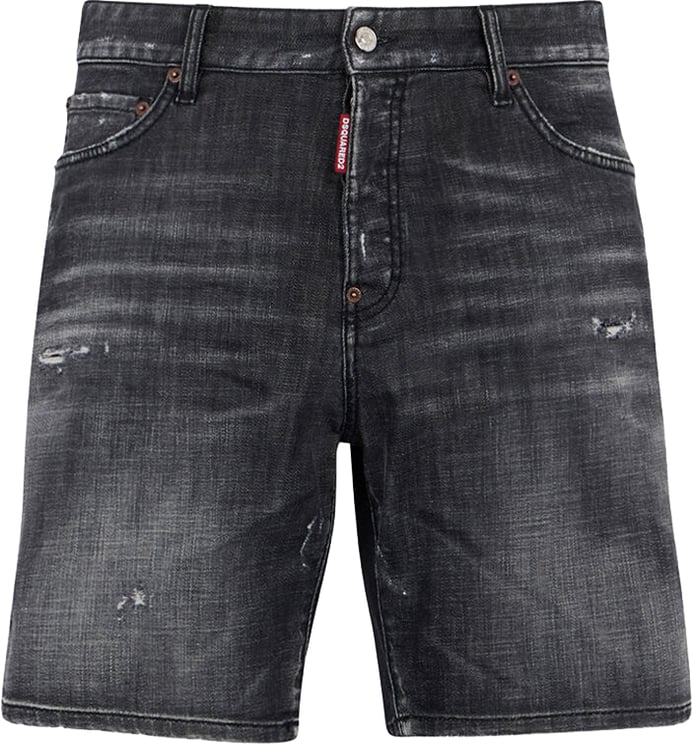 Dsquared2 Black Fog Marine Shorts