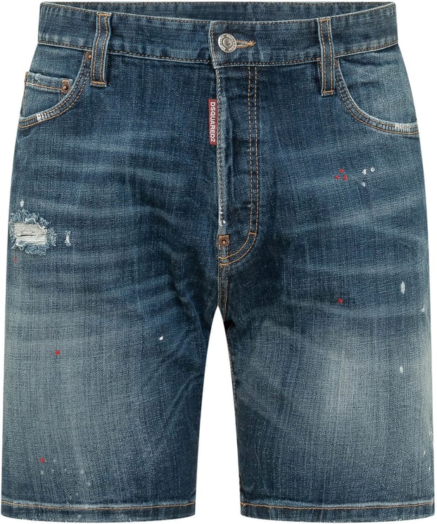 Dsquared2 Marine Short in Denim Cinque Tasche