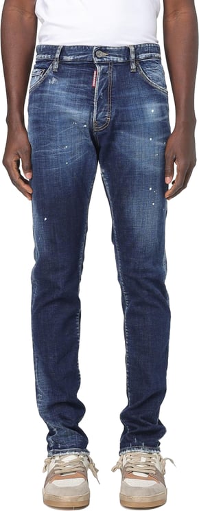 Dsquared2 Dsquared² Blue Denim Relaxed Fit Jeans