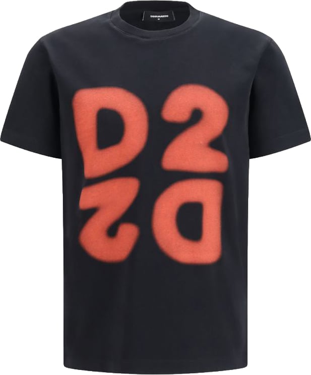 Dsquared2 Dsquared² Black Cotton T-Shirt