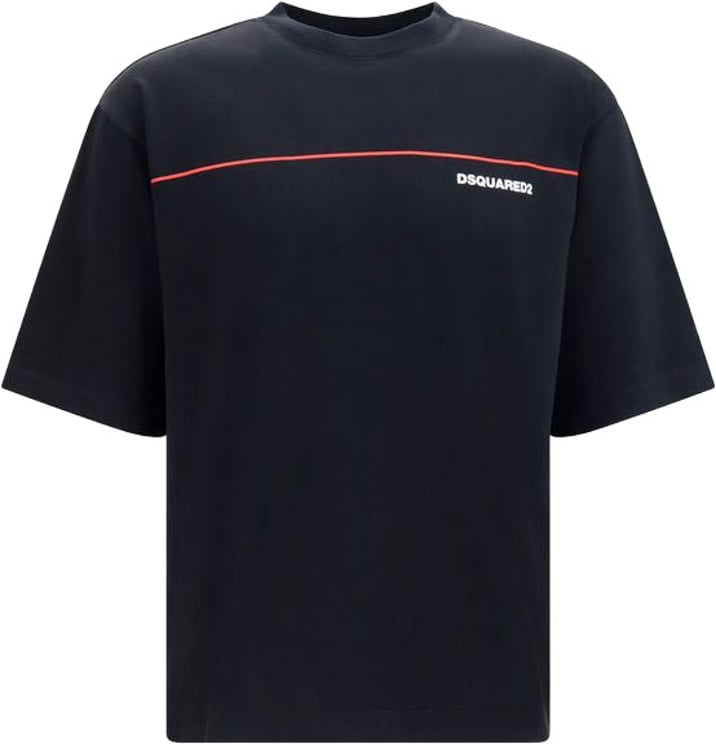 Dsquared2 Dsquared² Black Cotton T-Shirt