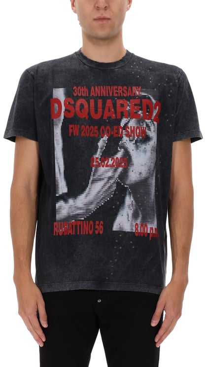 Dsquared2 T-SHIRT WITH PRINT