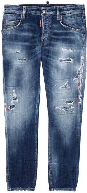 Dsquared2 JEANS "SKATER" EFFETTO "DESTROY"