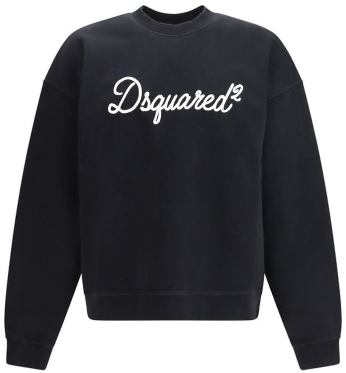 Dsquared2 Dsquared² Black Cotton Sweatshirt