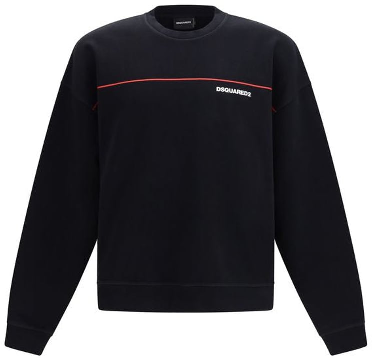 Dsquared2 Dsquared² Black Cotton Sweatshirt