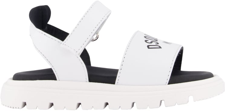 Dsquared2 Dsquared2 Unisex Sandalen In Wit