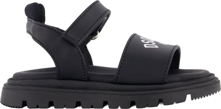 Dsquared2 Dsquared2 Unisex Sandalen In Zwart
