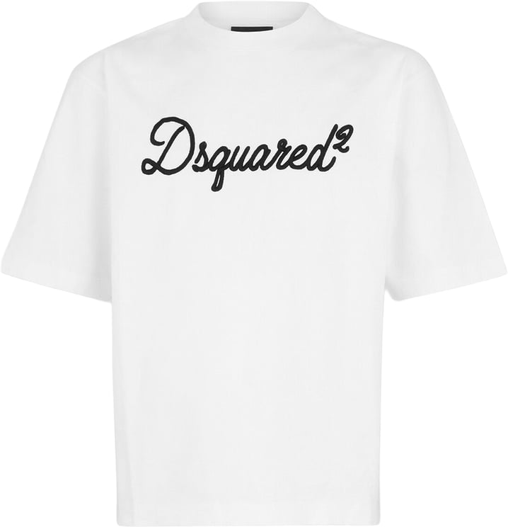 Dsquared2 Dsquared2 Embroidered Loose Fit T-Shirt