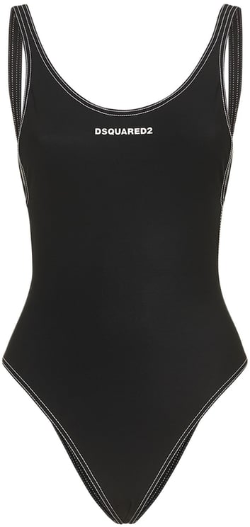 Dsquared2 Black swimsuit with logo