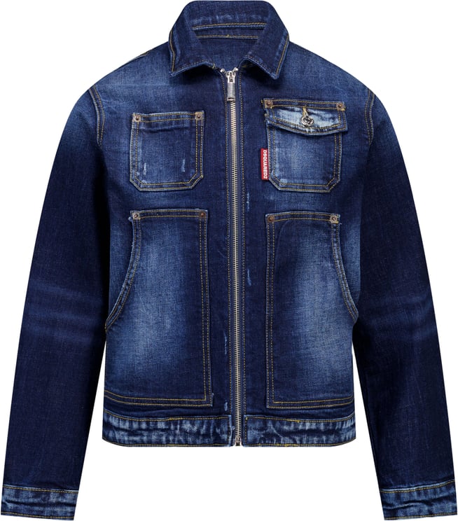 Dsquared2 Dsquared2 Kinder Jongens Spijkerjassen In Jeans