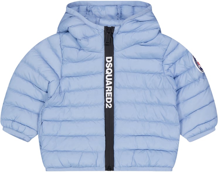 Dsquared2 Dsquared2 Baby Jongens Tussenjas In Licht Blauw