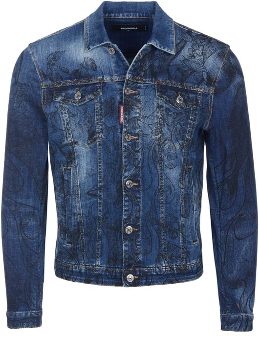 Dsquared2 Dsquared2 Jacke Dan blau