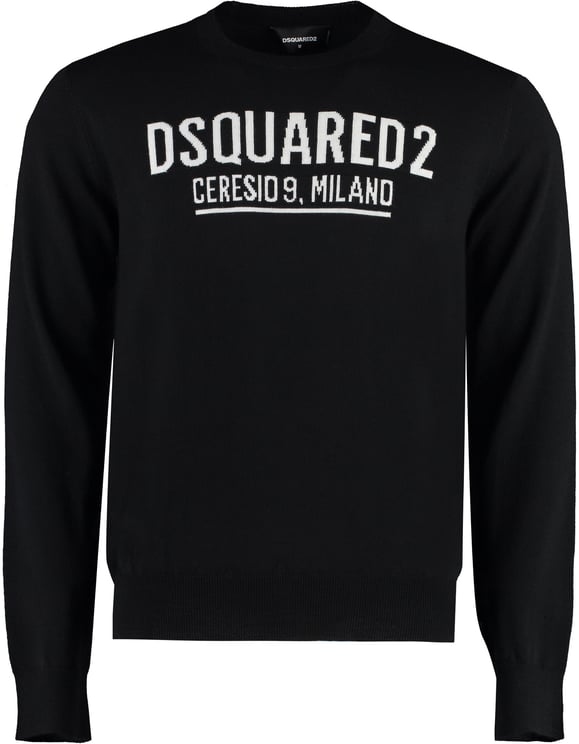 Dsquared2 Virgin wool crew-neck sweater