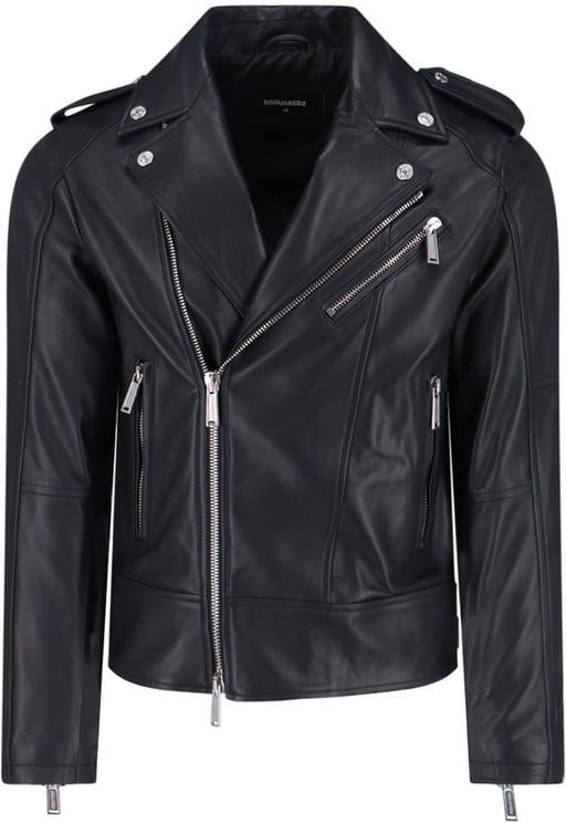 Dsquared2 'Biker' Jacket – Black