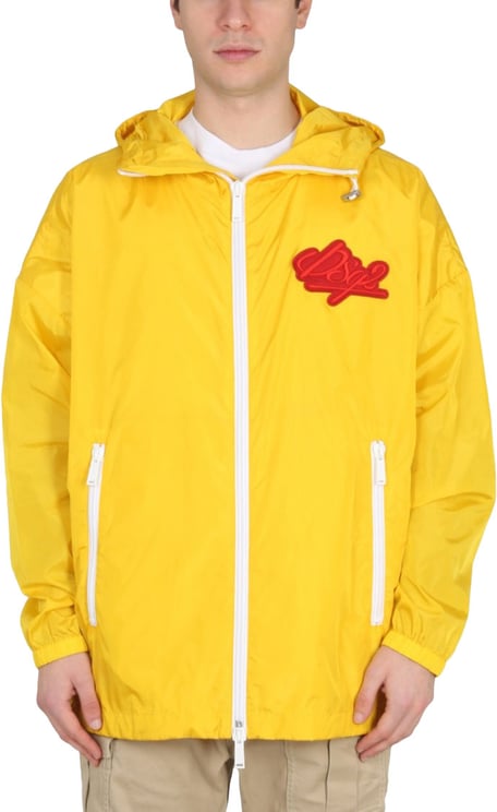 Dsquared2 Logo Patch Yellow Jacket