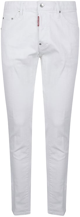 Dsquared2 Teddy Jeans White