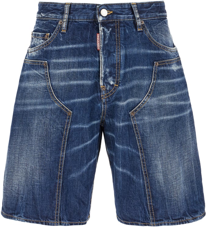 Dsquared2 Dsquared2 Denim Carpenter bermuda shorts