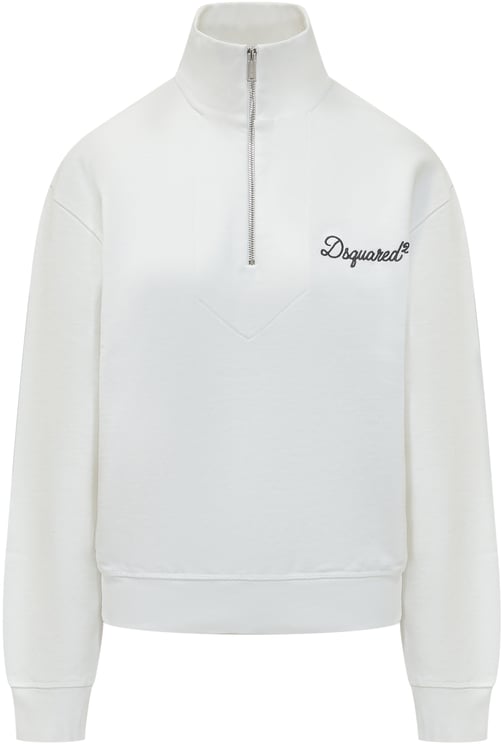 Dsquared2 Felpa Zip Logo