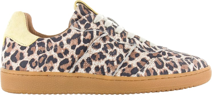 Dwars DWRS POONA leopard sand butter