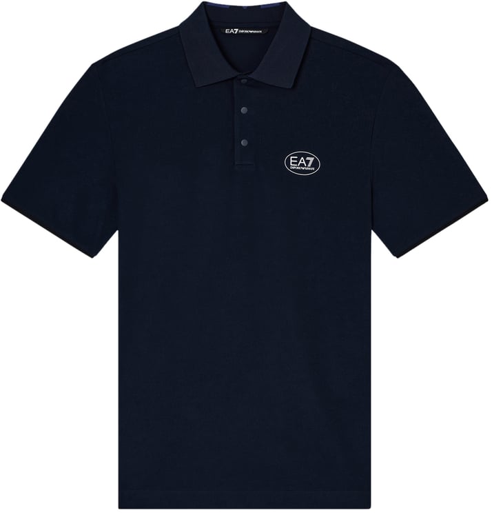 EA7 T-Shirts And Polos Blu Armani