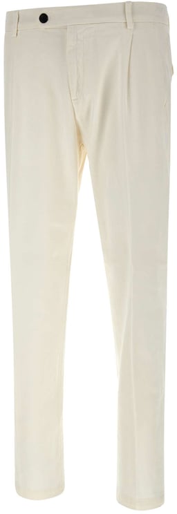 Eleventy Trousers White
