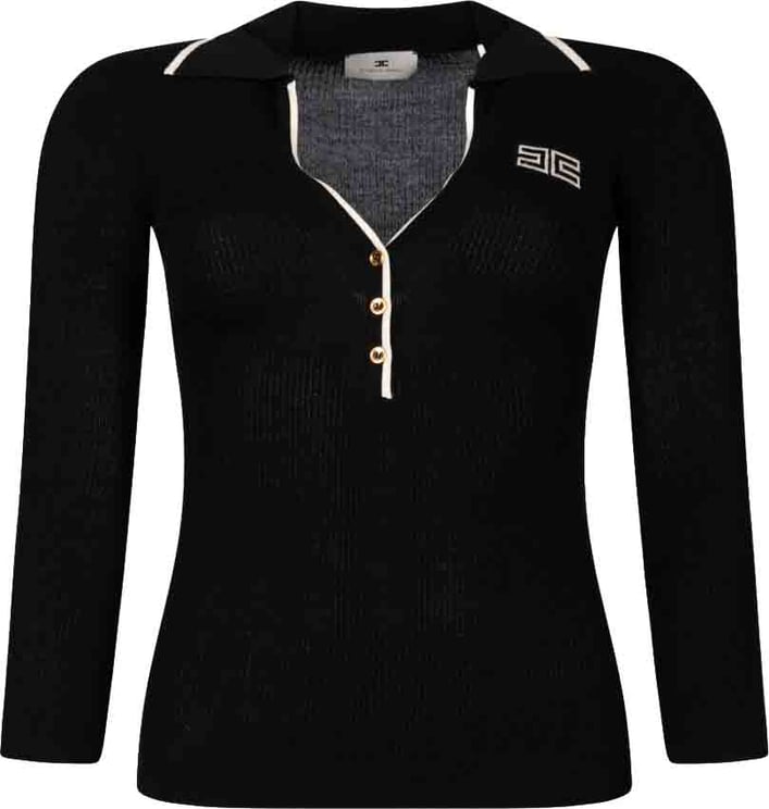 Elisabetta Franchi T-Shirts And Polos Black