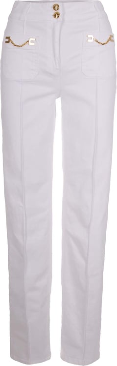 Elisabetta Franchi Campo Chromefree White/Matcha Sneaker
