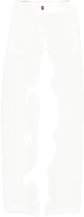 Elisabetta Franchi Trousers Avorio