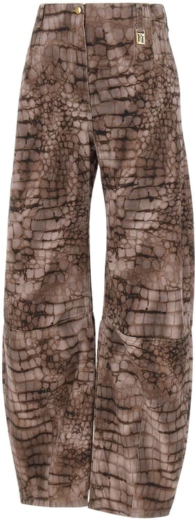 Elisabetta Franchi Jeans Brown