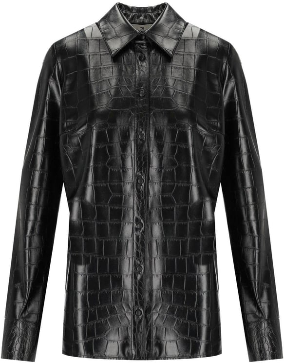Elisabetta Franchi ELISABETTA FRANCHI SHIRT WITH CROCO-PRINT