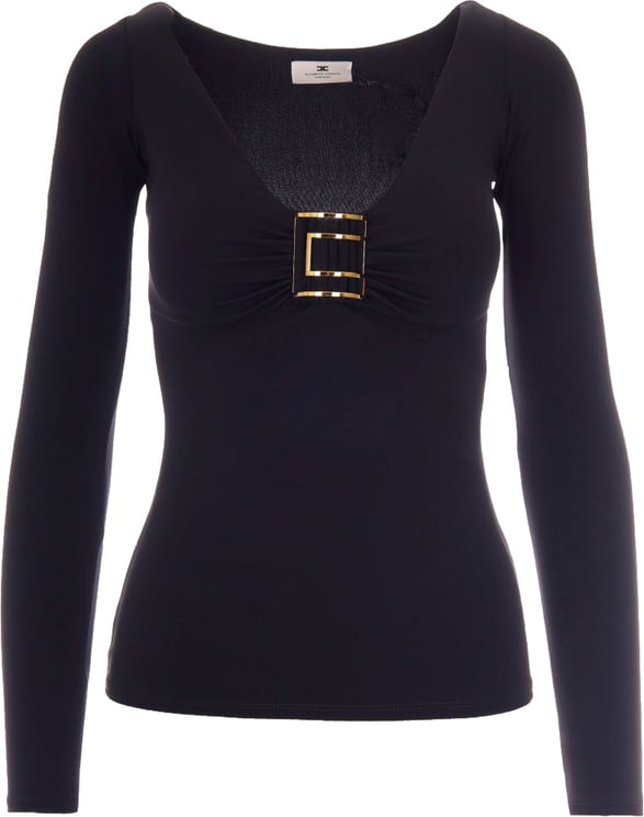 Elisabetta Franchi Sweaters Black