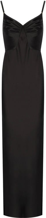 Elisabetta Franchi ELISABETTA FRANCHI RED CARPET SATIN DRESS