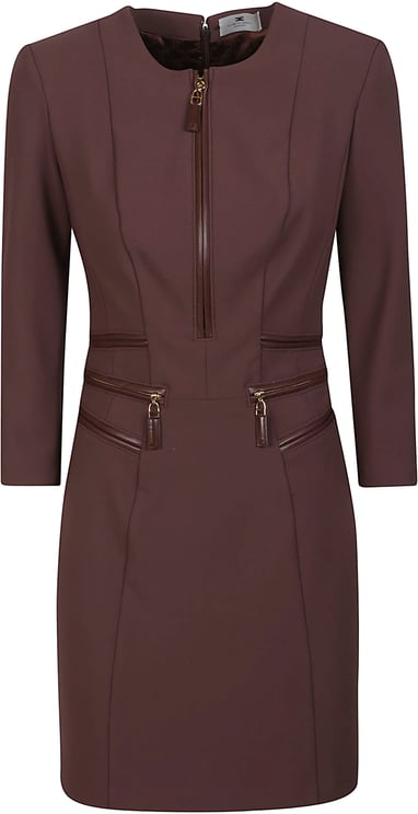 Elisabetta Franchi Dress Brown