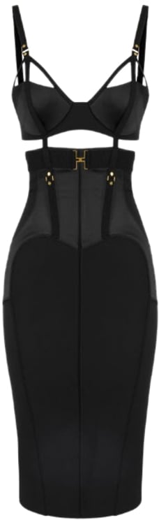Elisabetta Franchi Dresses Black