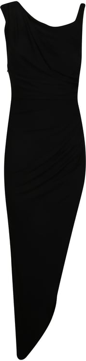 Elisabetta Franchi Sleeveless Dress Black