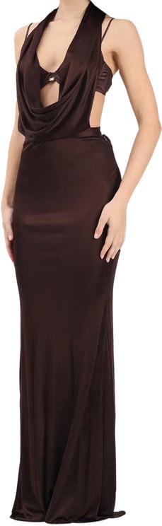 Elisabetta Franchi Dresses Brown
