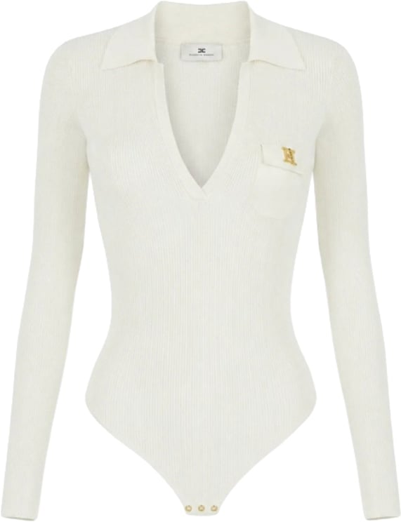 Elisabetta Franchi Top Avorio