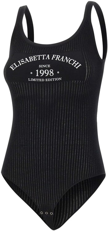 Elisabetta Franchi Top Black