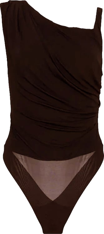 Elisabetta Franchi Top Dark Chocolate