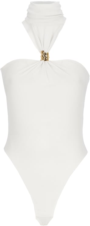 Elisabetta Franchi Top Ivory