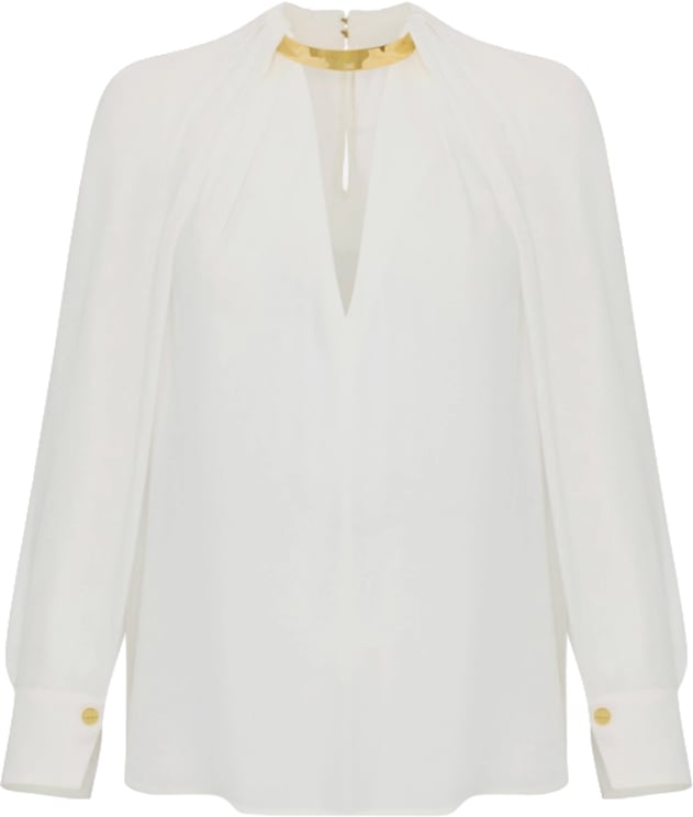 Elisabetta Franchi Shirts Ivory
