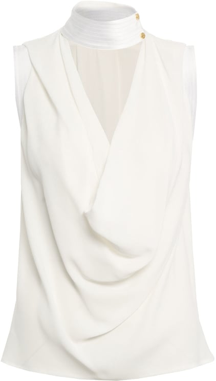 Elisabetta Franchi Top with cowl neck