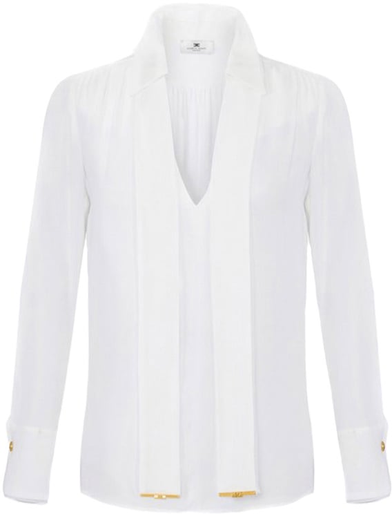 Elisabetta Franchi Shirts Cyan