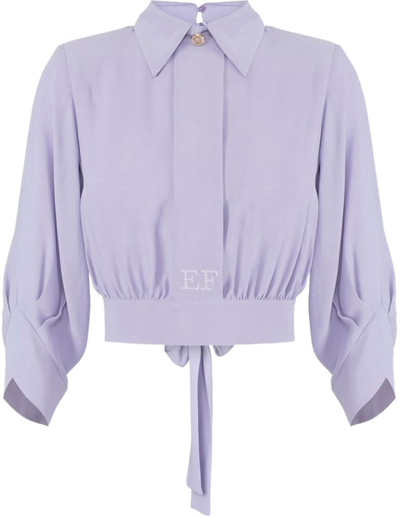 Elisabetta Franchi Shirts Lilac