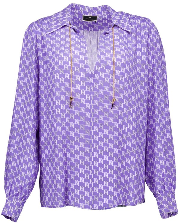 Elisabetta Franchi Elisabetta Franchi Blouses Paars Cas3041e2 Bx9