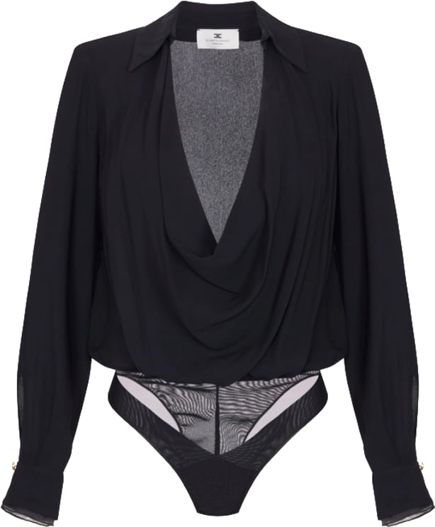 Elisabetta Franchi Top Black