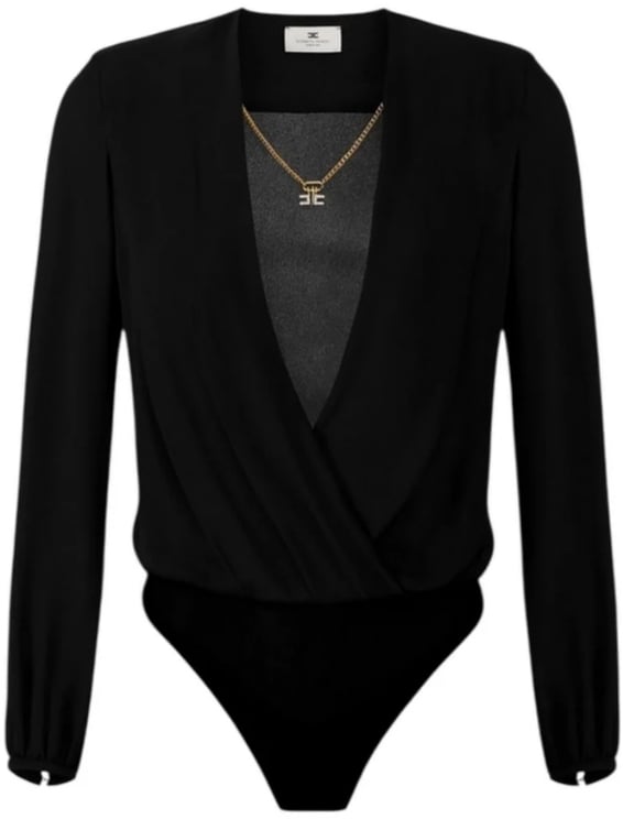 Elisabetta Franchi Top Black