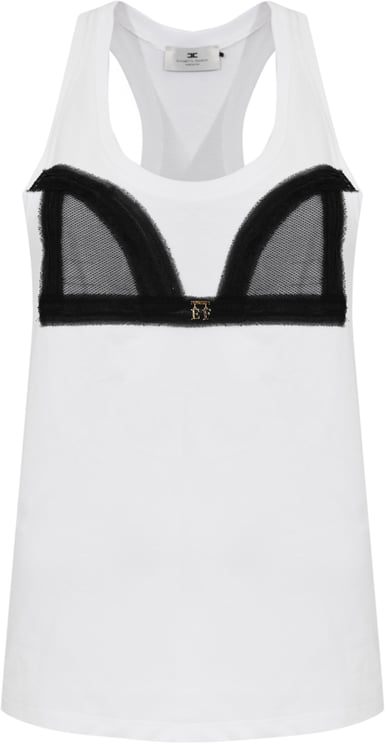 Elisabetta Franchi Top Gessonero