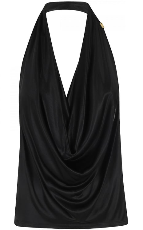 Elisabetta Franchi Top Black
